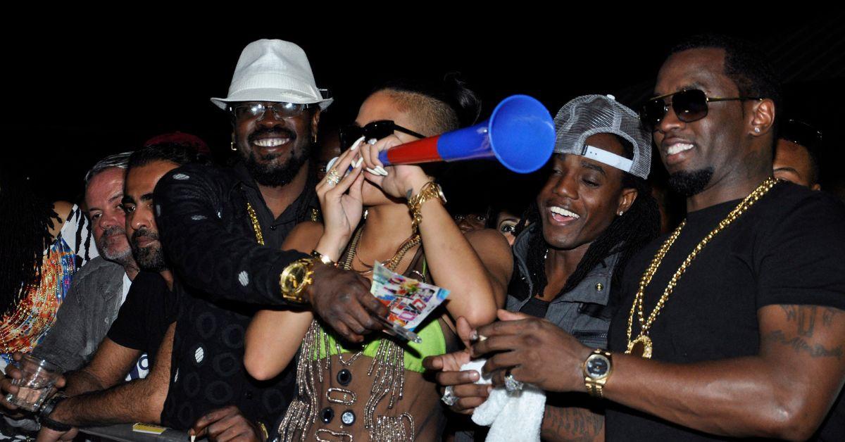 sean diddy combs caught dancing harem young women vodka mystery vials