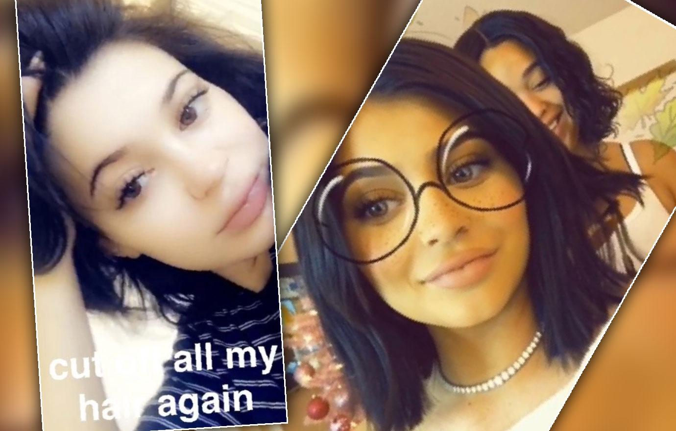 Kylie Jenner Cuts Off All Her Hair