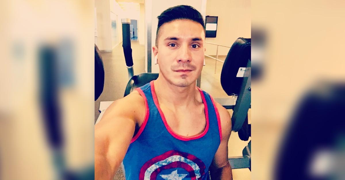 Erick Adame's Webcam Photo Shows NY1 News Station Written On His Chest