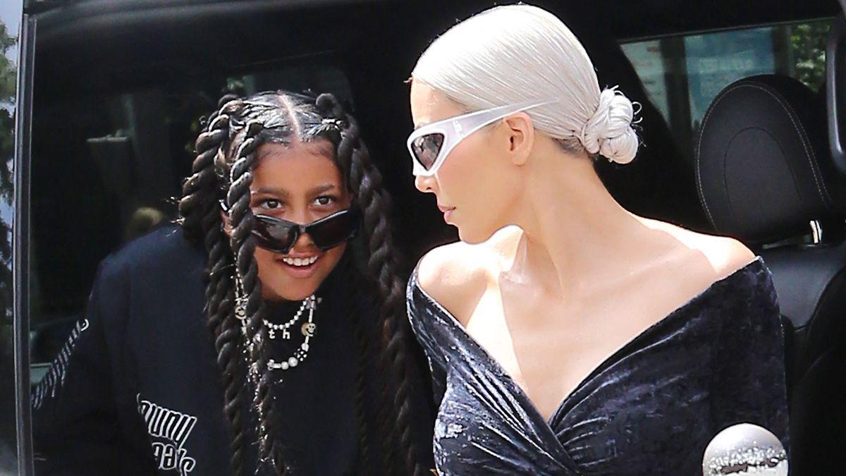 Photo of Kim Kardashian and North West