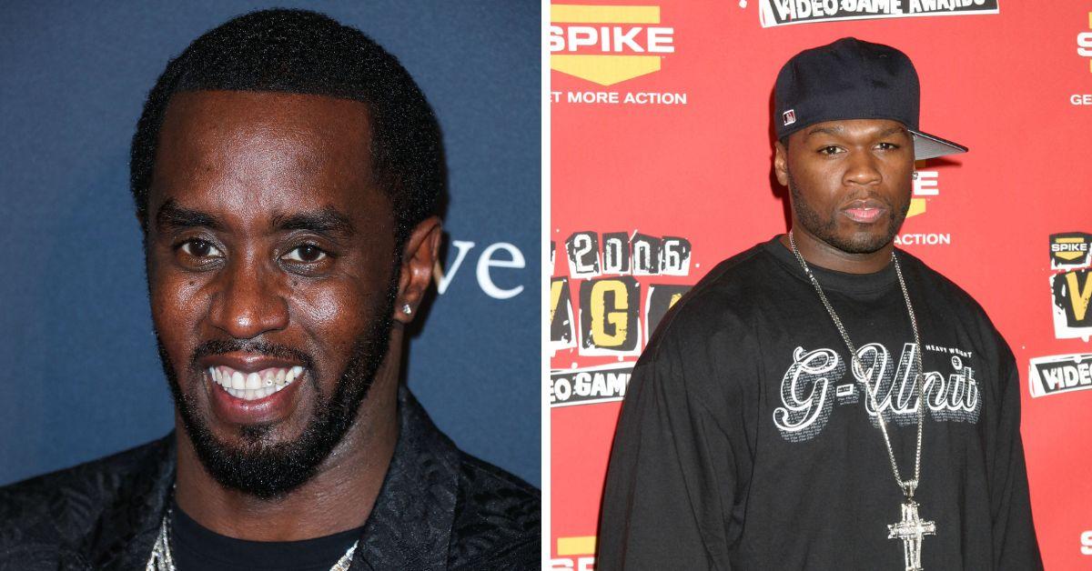 Photo of Sean 'Diddy' Combs, 50 Cent