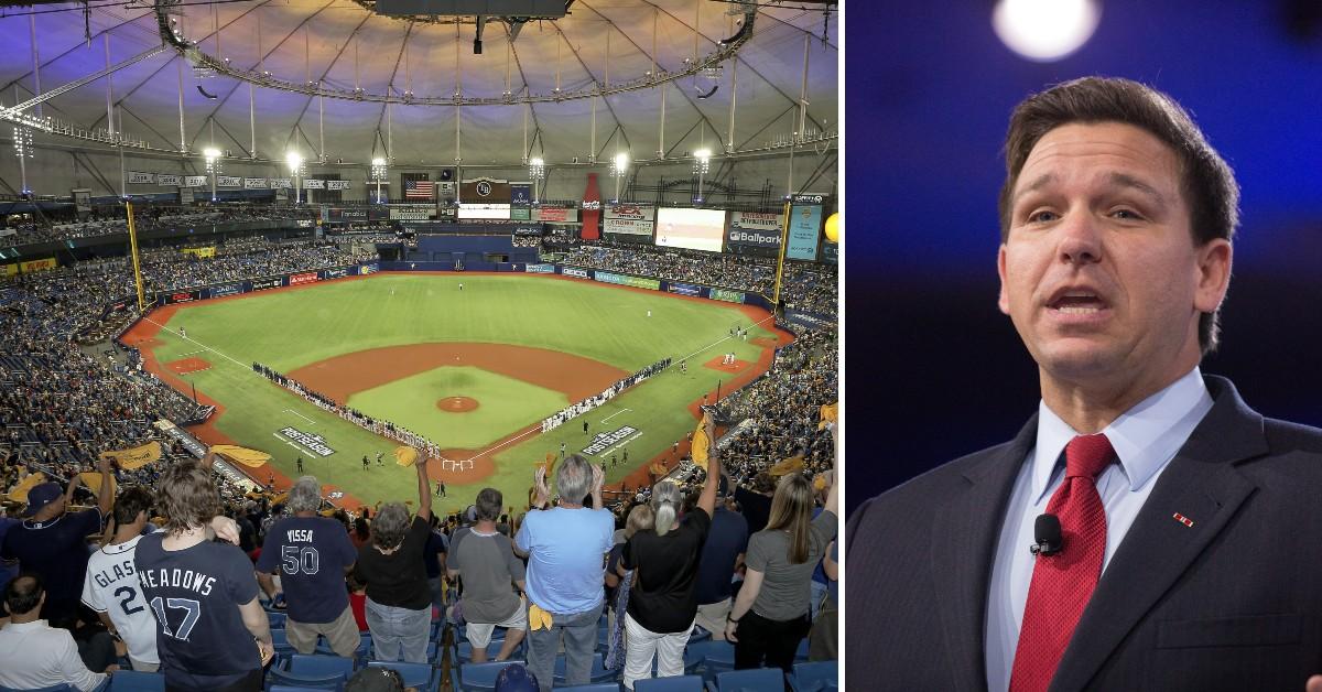 Ron DeSantis vetos Tampa Bay Rays practice center over gun activism
