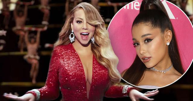Ariana Grande Appears In Mariah Carey ‘Christmas’ Tribute Video