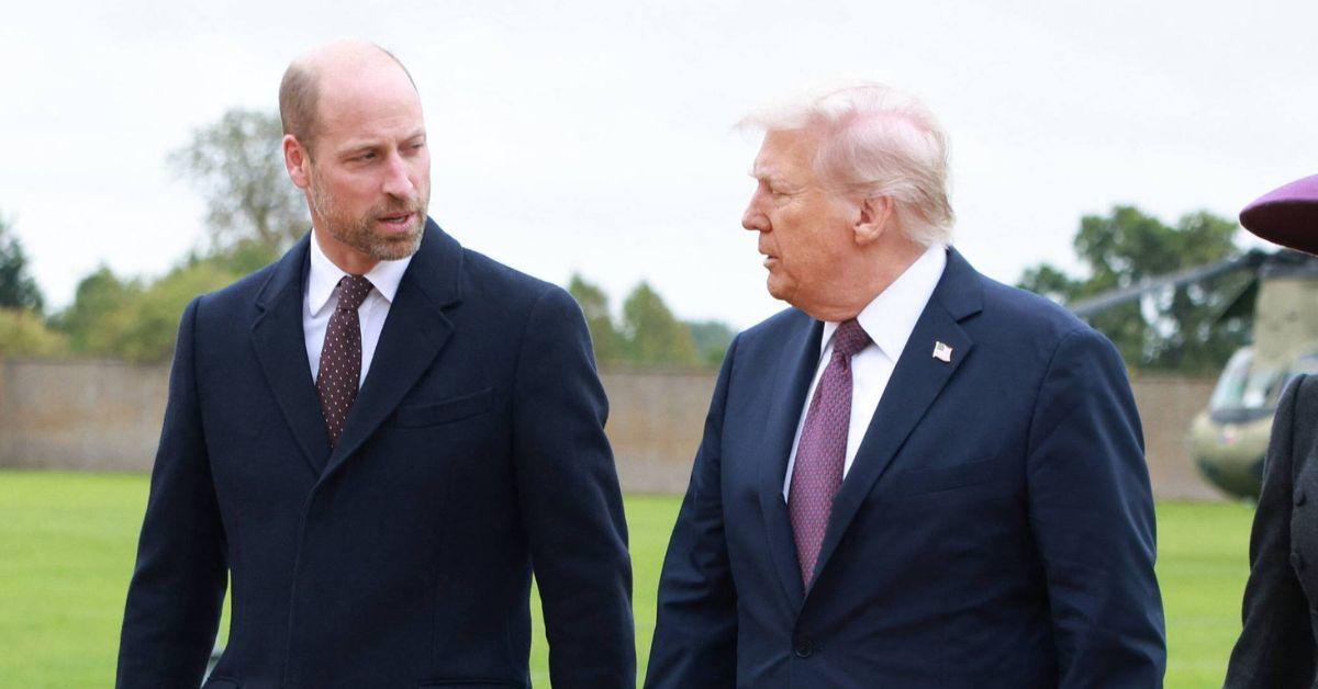 Photo of Prince William and Donald Trump