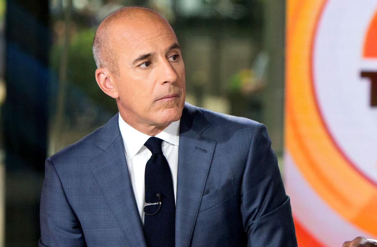 Matt Lauer Giving Orders Today Staff