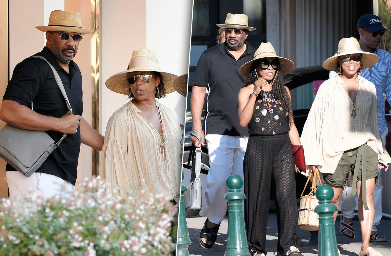 Steve Harvey Enjoys Lavish Saint-Tropez Vacation with Wife Marjorie