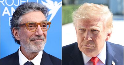 picture of Chuck Lorre and Donald Trump