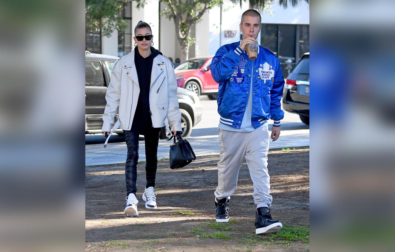 Justin Bieber And Hailey Baldwin Go Out In Studio City