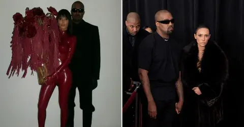 Photo of Bianca Censori and Kanye West