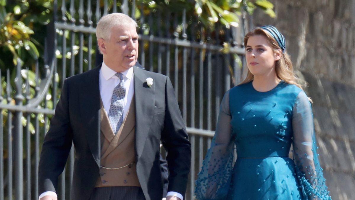 Photo of Princess Beatrice and Andrew Windsor