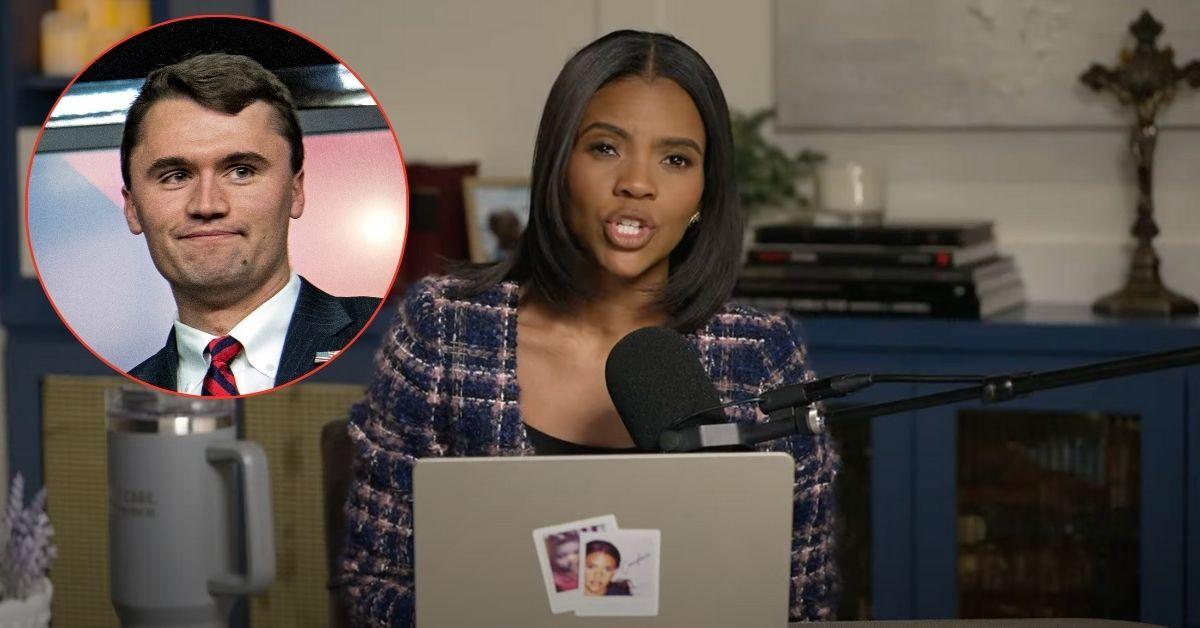 Composite photo of Charlie Kirk and Candace Owens