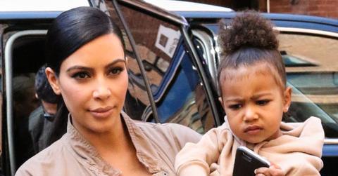 Kim Kardashian Friends Visit Saint West Daughter North West