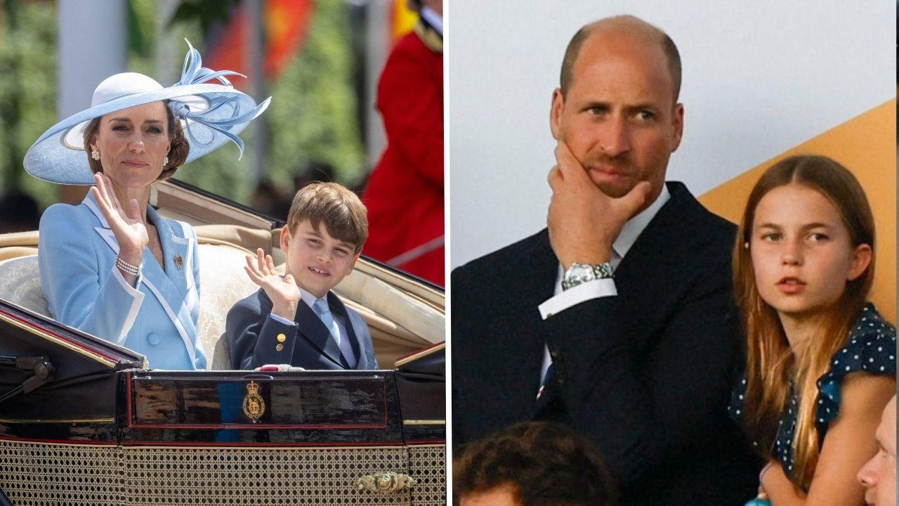 Photo of Princess Catherine, Princess Charlotte, Prince Louis and Prince William