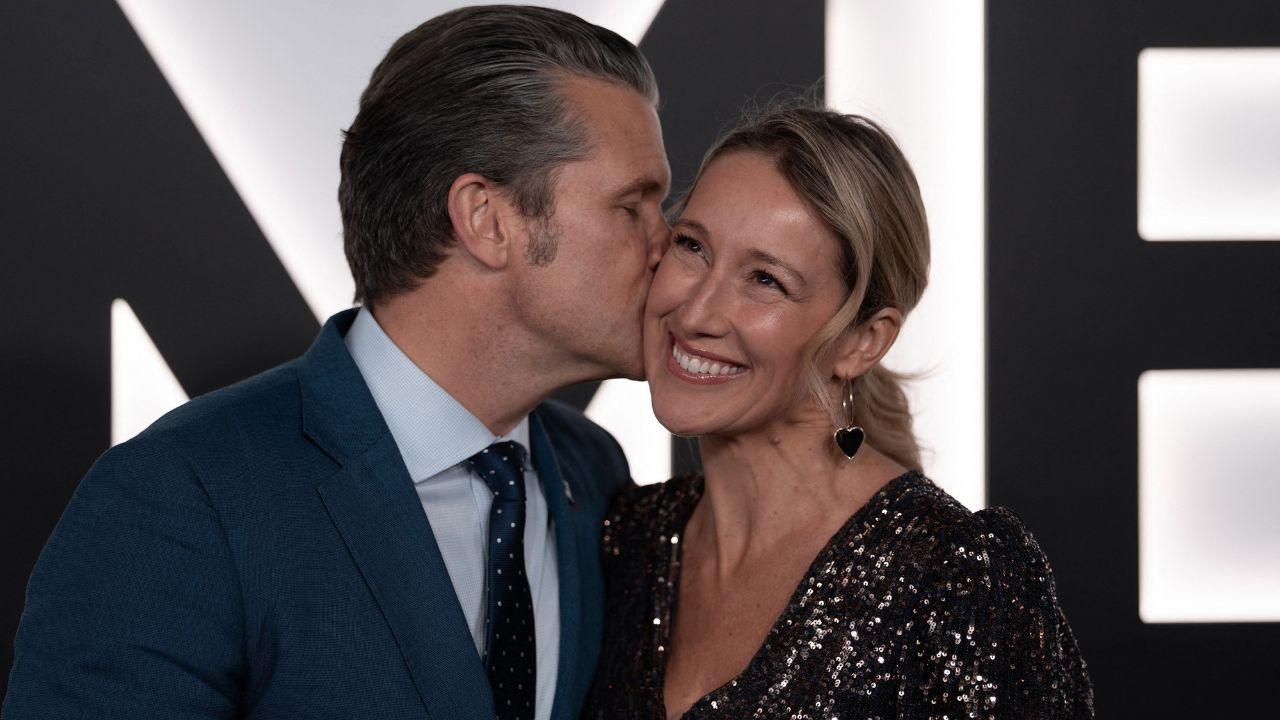 Photo of Pete and Jenifer Hegseth