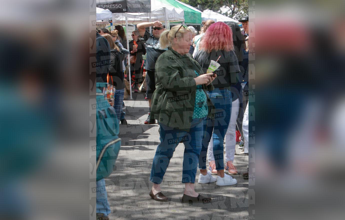 Janelle Brown Strolls Through A Flagstaff Farmer’s Market By Herself On Mother’s Day