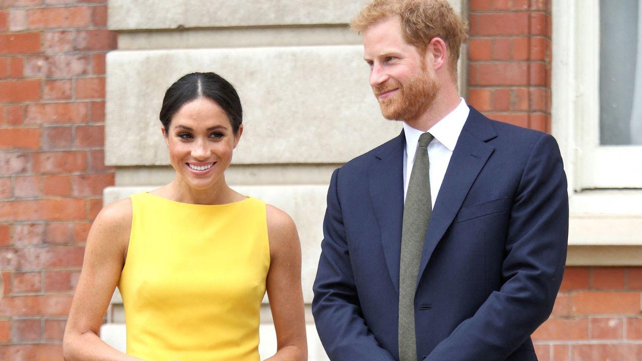 Photo of Prince Harry and Meghan Markle
