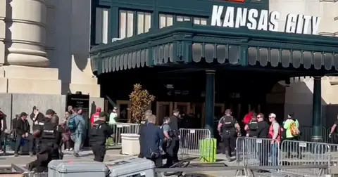 travis kelce called out going out hours after kansas city parade super bowl winner shooting one dead many injured taylor swift