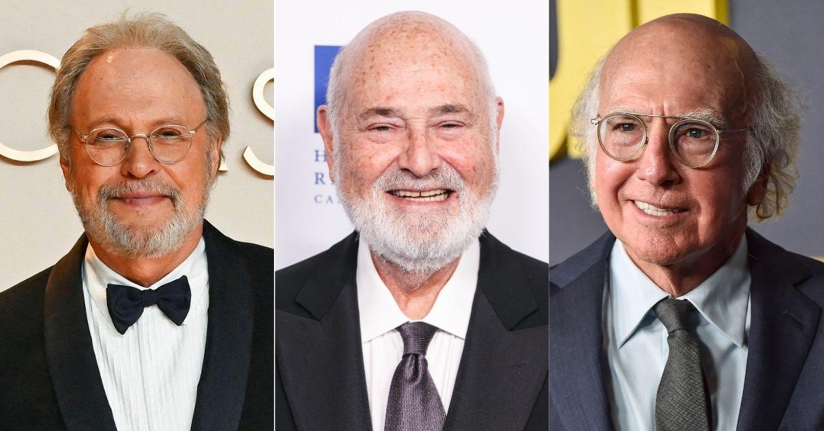 picture of Billy Crystal, Rob Reiner and Larry David