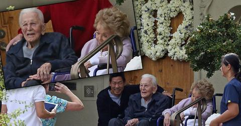 //Kirk Douglas Birthday Celebration Wife PP