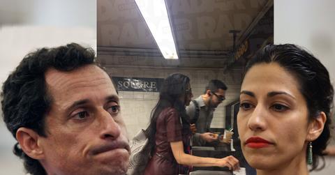 Huma Abedin Subway Station Anthony Weiner Apartment