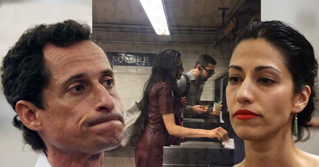 Huma Abedin Subway Station Anthony Weiner Apartment