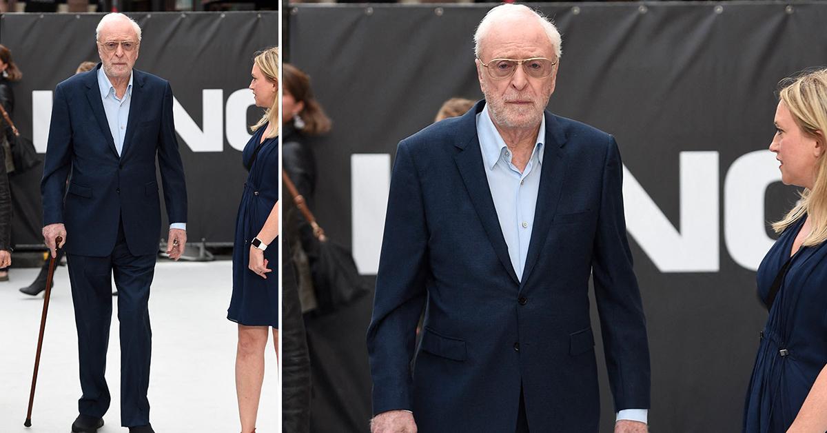 michael caine walker photos spinal surgery