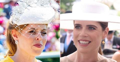 pictures of Princess Beatrice and Princess Eugenie