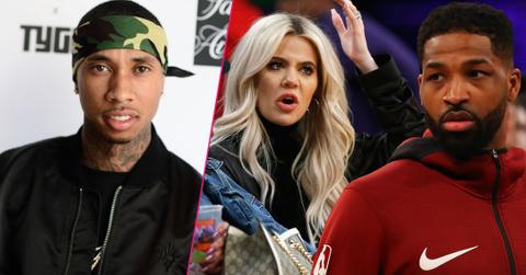 tyga was married to tristan thompson baby mama