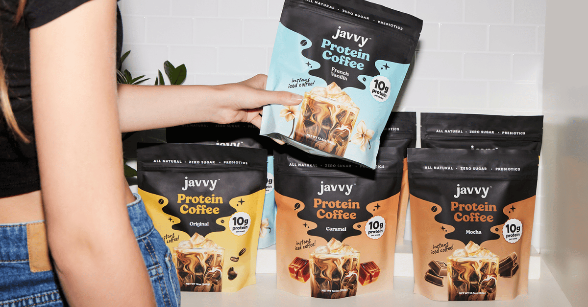 proffee changed my mornings a and javvy coffee tastes better than starbucks
