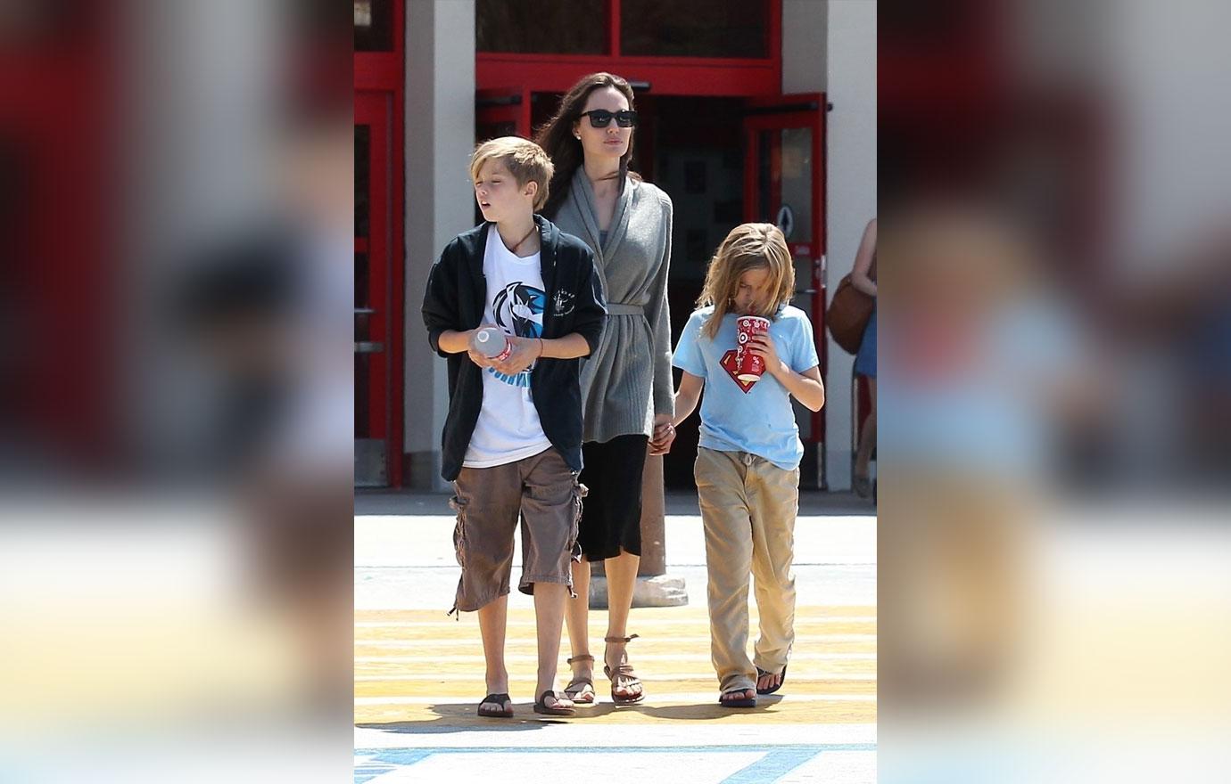 Angelina Jolie opts for all-black outfit while taking daughter Shiloh  shopping in Los Angeles