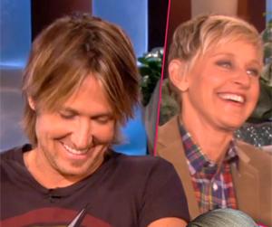 //keith urban sexting nicole kidman ellen tall