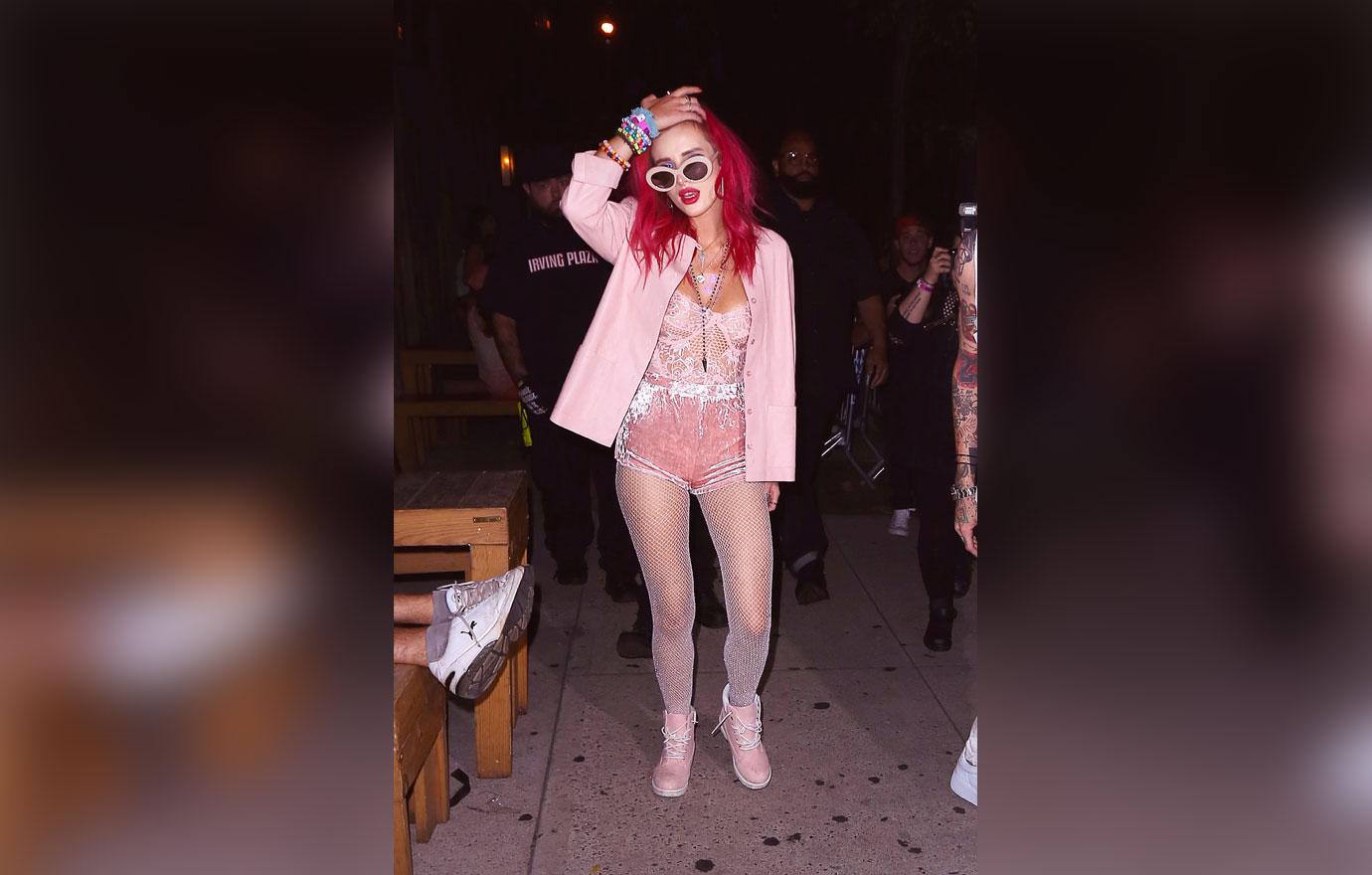 Bella Thorne Goes Braless In Racy NY Night Out