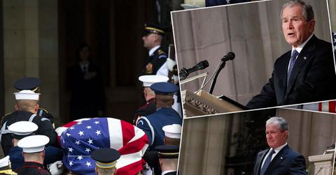 George H W Bush Funeral Service Photos