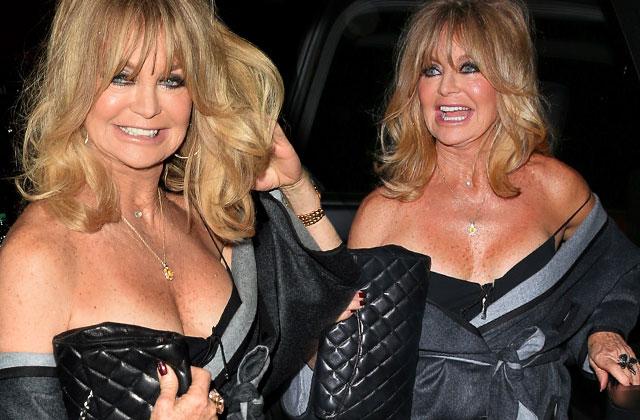 Goldie Hawn Cleavage Birthday Age Kurt Russel Pics