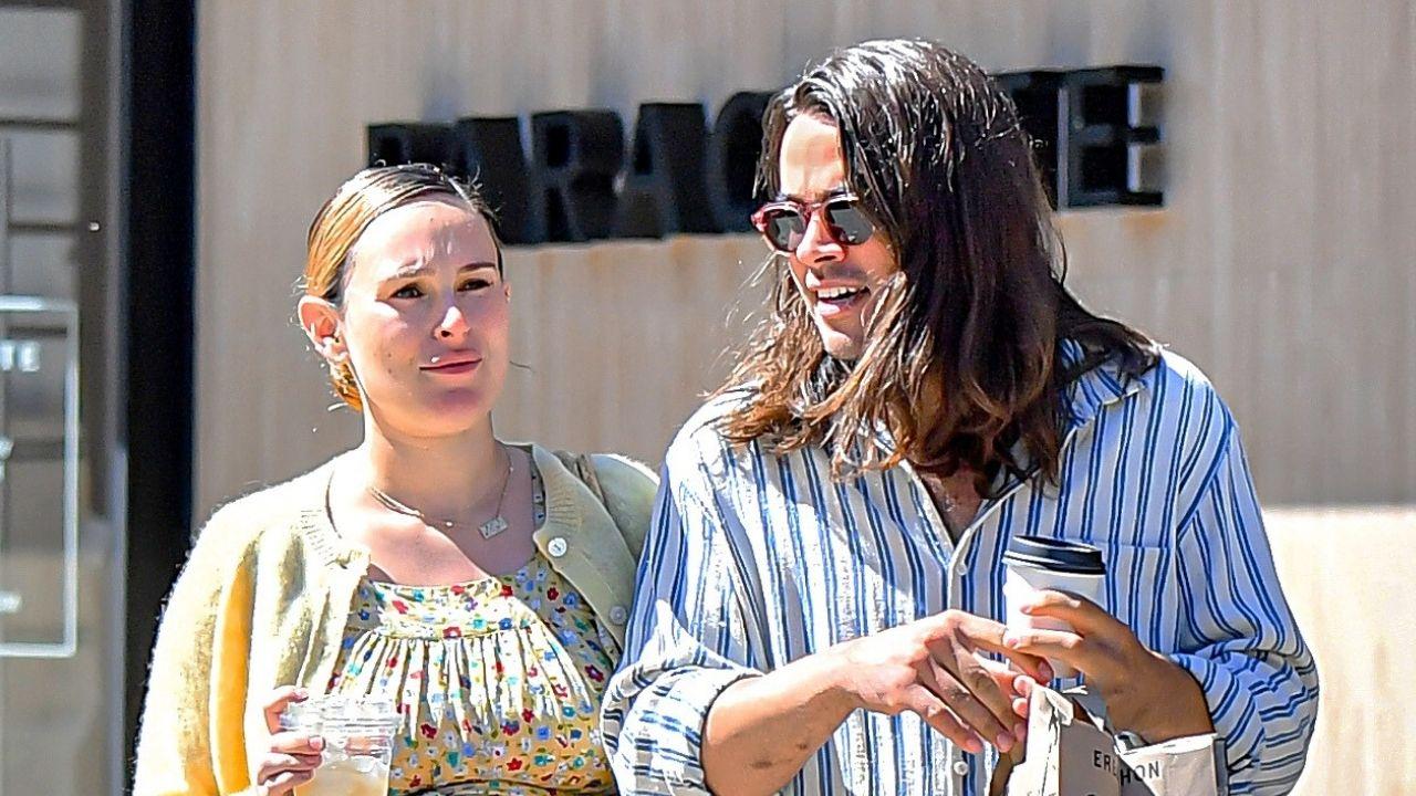 picture of Rumer Willis and Derek Richard Thomas