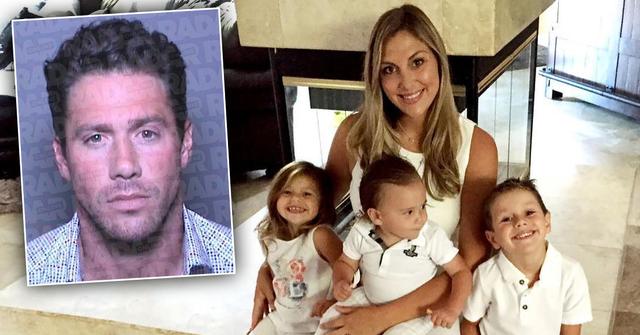 Gina Kircshenheiter Sitting With Children With Inset of Matt's Mugshot