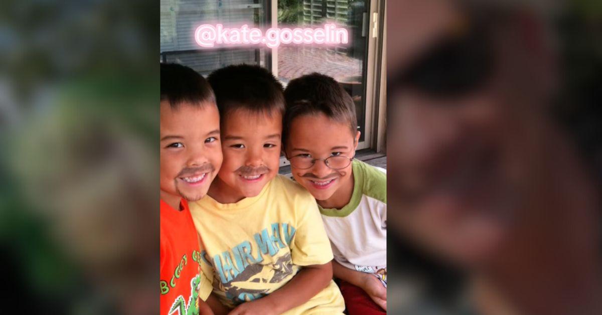 Photo of Collin Gosselin and brothers