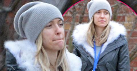 //Kristin cavallari car accideent dislocated elbow pp