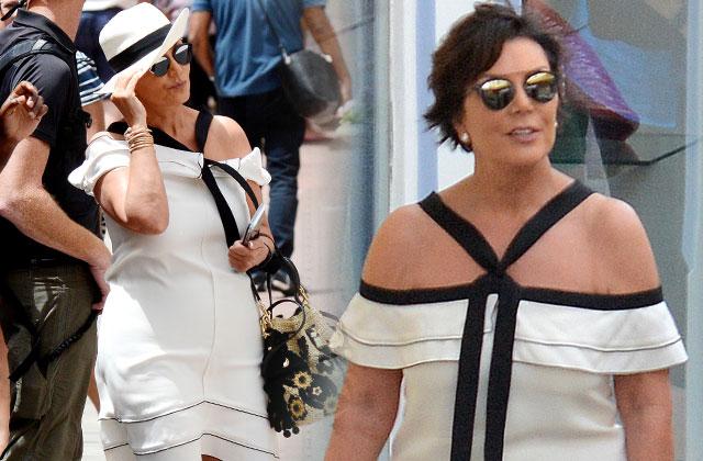 Kris Jenner Fat Weight Gain Italy 