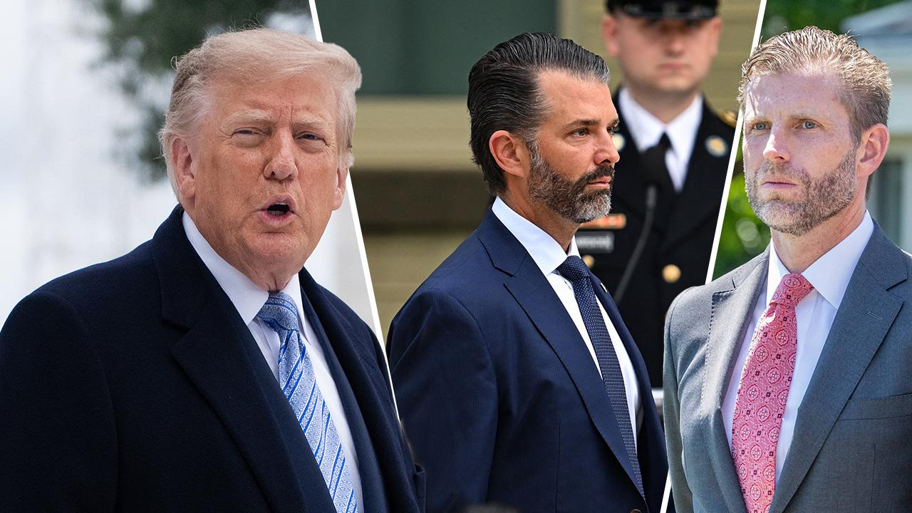 President Donald Trump ,Donald Trump Jr., Eric Trump