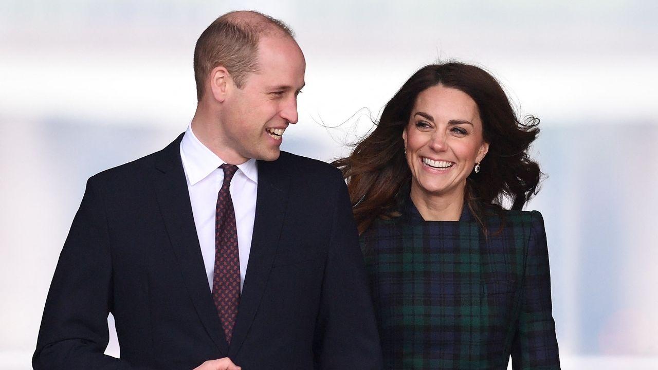 Photo of Prince William and Princess Catherine.