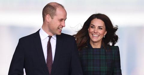 Photo of Prince William and Princess Catherine.