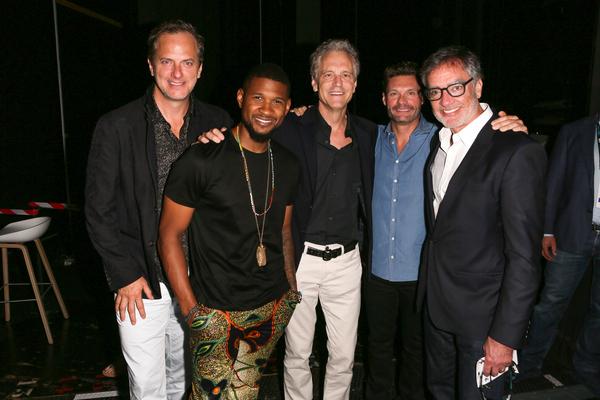 //iHeartMedia Cannes event photos with Ryan Seacrest and Usher