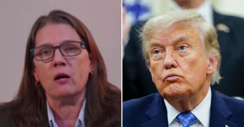 picture of Mary Trump and Donald Trump