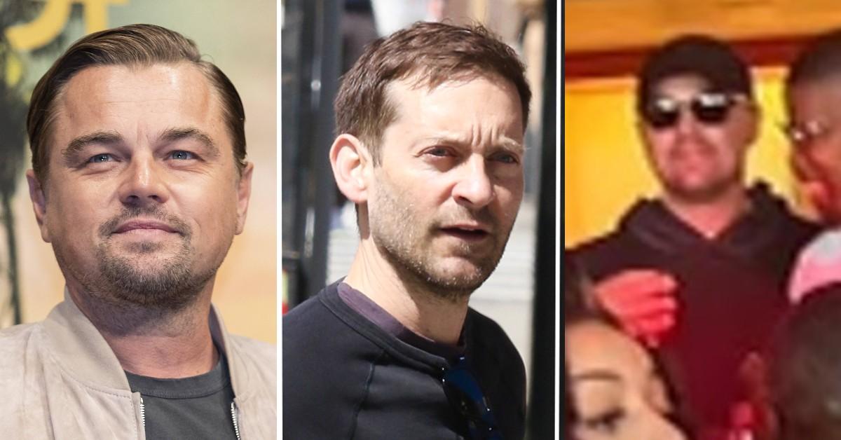 Newly single Tobey Maguire has been hitting the clubs with Leo