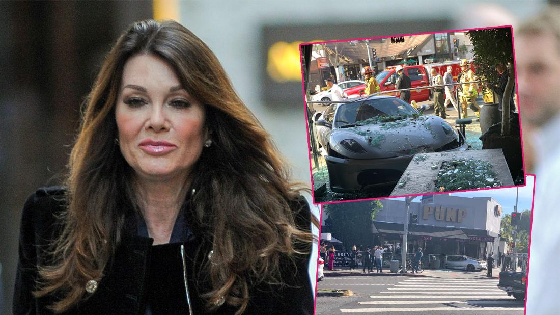Ferrari Crashes Into Lisa Vanderpump's West Hollywood Restaurant