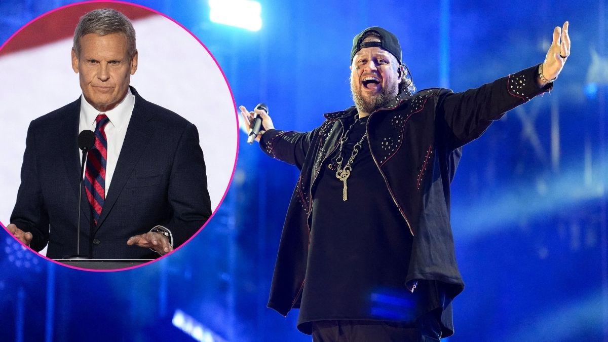 Photo of Governor Bill Lee, Jelly Roll