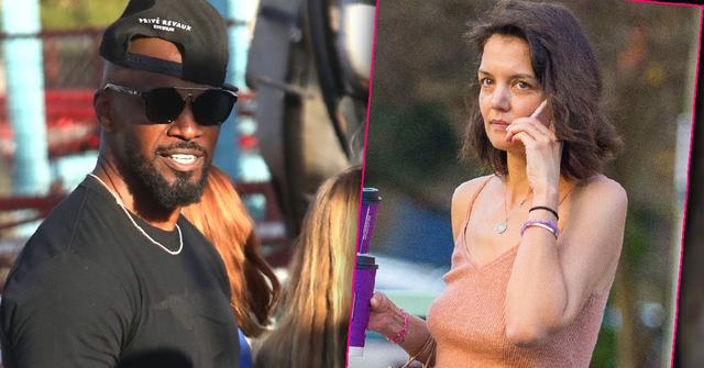 Jamie Foxx New Galpal Sela Vave At Cookoff Amid Katie Split