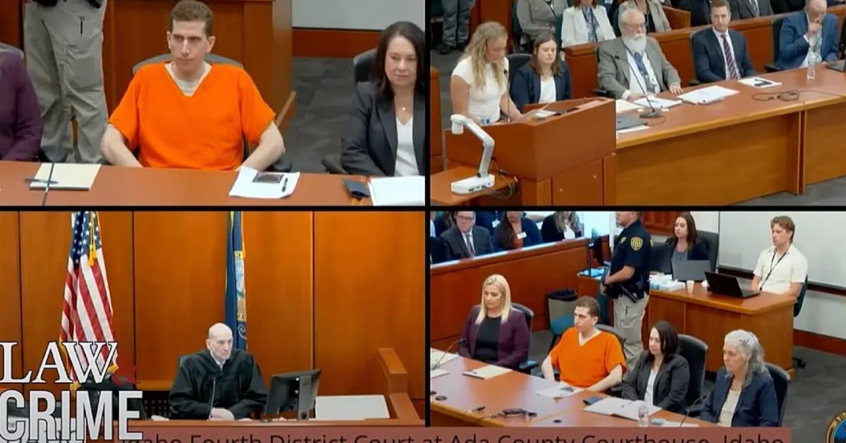 Photo of Bryan Kohberger in Court