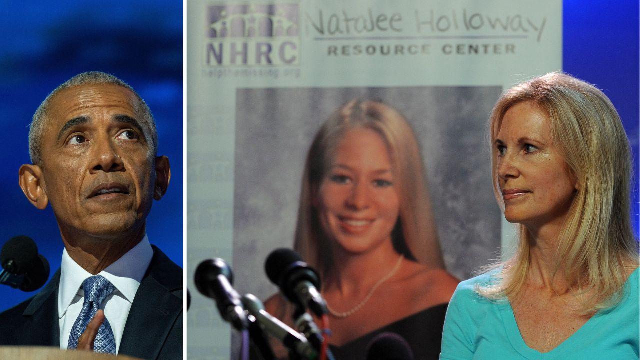 Barack Obama faces accusations of botching the Natalee Holloway murder investigation and its handling.